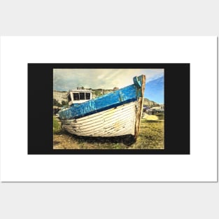 Neglected Fishing Boat Art Posters and Art